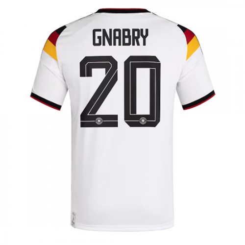 Muški Nogometni Dres Njemačka Serge Gnabry #20 Domaci SP 2026 Kratak Rukav